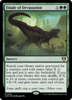 Finale of Devastation Commander Masters